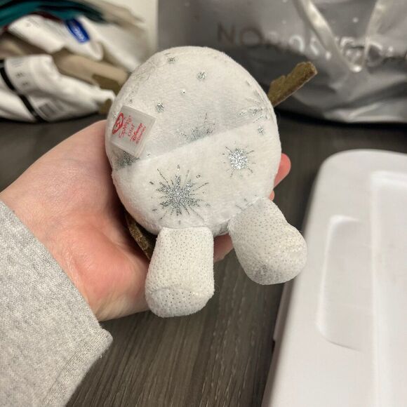 Disney Frozen Olaf Ty Glitter Soft Toy Plush Approx 7 Inches - Picture 6 of 6